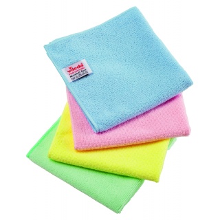 Ściereczka VILEDA PROFESSIONAL MicroTuff Base, 36 x 36 cm, czerwona, Akcesoria do sprzątania, Artykuły higieniczne i dozowniki