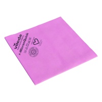 Cleaning cloth VILEDA PROFESSIONAL r-MicronQuick, 38 x 40 cm, red