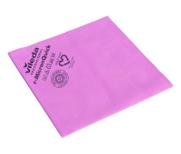 Cleaning cloth VILEDA PROFESSIONAL r-MicronQuick, 38 x 40 cm, red