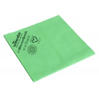 Cleaning cloth VILEDA PROFESSIONAL r-MicronQuick, 38 x 40 cm, green