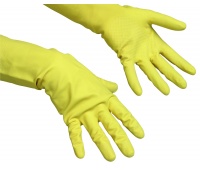Latex gloves VILEDA PROFESSIONAL Contract, size XL, yellow