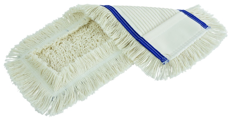 Mop kieszeniowy VILEDA PROFESSIONAL Sprint Basic, bawełna, 40 cm, biały, Akcesoria do sprzątania, Artykuły higieniczne i dozowniki