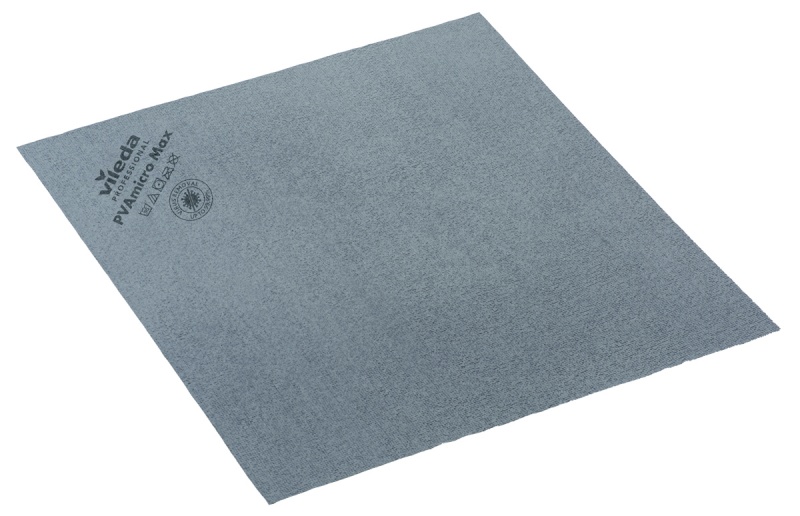 Ściereczka VILEDA PROFESSIONAL PVAmicro, 50 x 44 cm, zestaw nr 1, szara, Akcesoria do sprzątania, Artykuły higieniczne i dozowniki