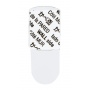 Hooks COMMAND&trade; (17026CLR40) for hanging small ornaments, 40 hooks, 48 mini-strips, transparent