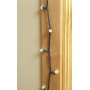 Hooks COMMAND&trade; (17026CLR40) for hanging small ornaments, 40 hooks, 48 mini-strips, transparent