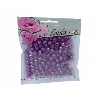 KORALE LAWENDOWE 8MM, Koraliki, Art. kreatywne