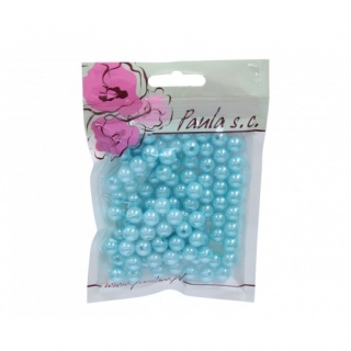 KORALE NIEBIESKIE 10MM, Koraliki, Art. kreatywne