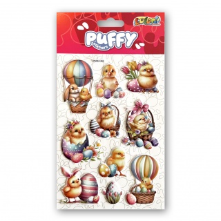 Kolori Naklejki Puffy PUFE-1003 Easter III, Naklejki, Art. kreatywne