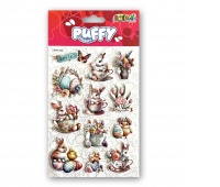 Kolori Naklejki Puffy PUFE-1005 Easter Basket