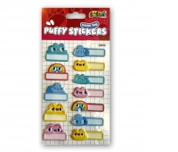 Kolori Naklejki Puffy Name Tag SWP-904 Clouds, Naklejki, Art. kreatywne