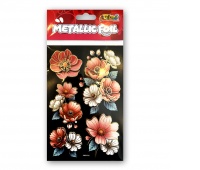 Kolori Naklejki Metallic Foil HMS-6701 Flowers I