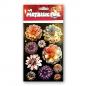 Kolori Naklejki Metallic Foil HMS-6704 Flowers IV