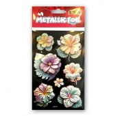 Kolori Naklejki Metallic Foil HMS-6705 Flowers V