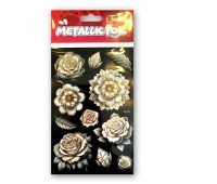 Kolori Naklejki Metallic Foil HMS-6706 Flowers VI