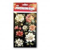 Kolori Naklejki Metallic Foil HMS-6708 Flower VIII
