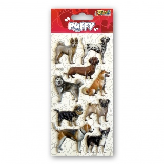 Kolori Naklejki Puffy PUF-5701 Dogs, Naklejki, Art. kreatywne