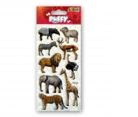 Kolori Naklejki Puffy PUF-5704 Wild Animals