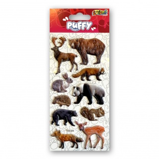 Kolori Naklejki Pufy PUF-5705 Forest Animals, Naklejki, Art. kreatywne
