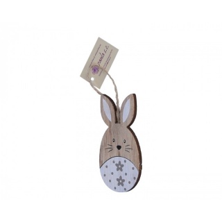 ZAJĄCZEK ZAWIESZKA 9/5CM, Wielkanoc, Art. świąteczne i okolicznościowe