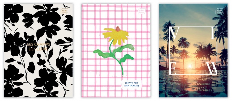 ZESZYT A4 96K.GŁADKI UV MIX, Zeszyty, Zeszyty i bloki