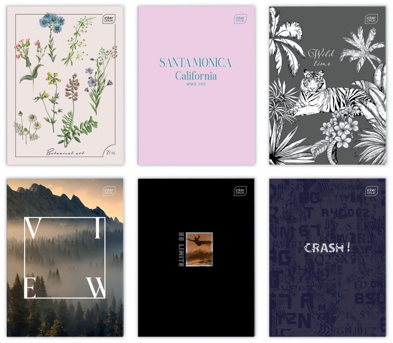 ZESZYT A4 96K.KRATKA UV mix, Zeszyty, Zeszyty i bloki