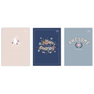 ZESZYT A4 32K.KRATKA UV GIRLS, Zeszyty, Zeszyty i bloki