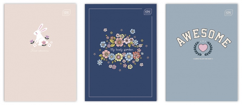 ZESZYT A4 32K.KRATKA UV GIRLS, Zeszyty, Zeszyty i bloki