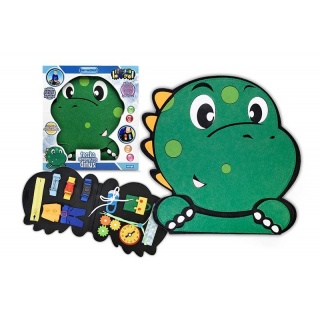 TECZKA SENSORYCZNA E-EDU DINUŚ, Dla najmłodszych, Zabawki