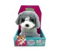 PIESEK CHODZĄCY Z KOŚCIĄ 6593