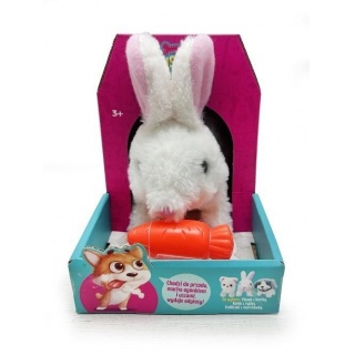 KR&Oacute;LIK CHODZĄCY Z MARCHEWKĄ 6609, Zabawki