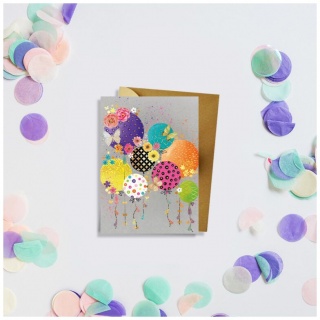 Mini Karnet B8 JASKRAWE BALONY, Karnety, kartki okolicznościowe, Art. dekoracyjne i prezentowe