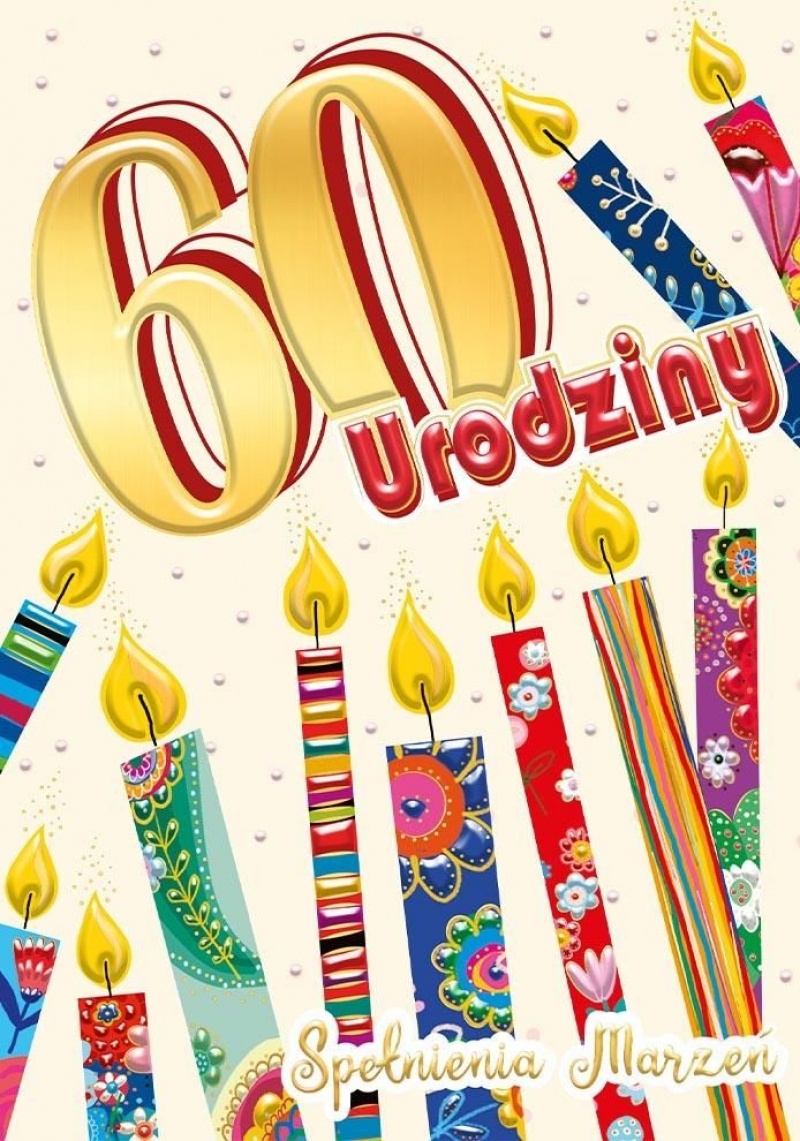 Karnet A5 60 ŚWIECZKI, Karnety, kartki okolicznościowe, Art. dekoracyjne i prezentowe