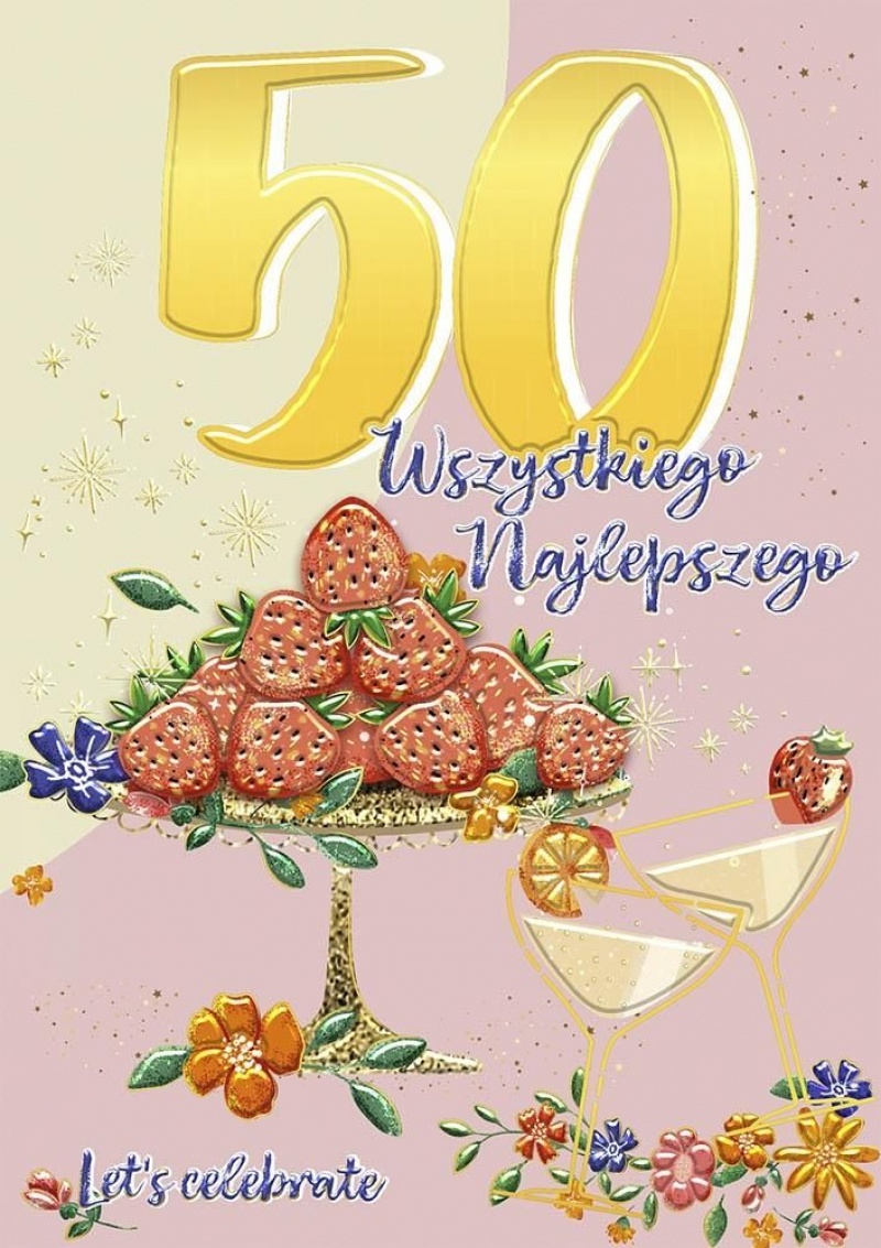 Karnet A5 50 PATERA Z TRUSKAWKAMI, Karnety, kartki okolicznościowe, Art. dekoracyjne i prezentowe