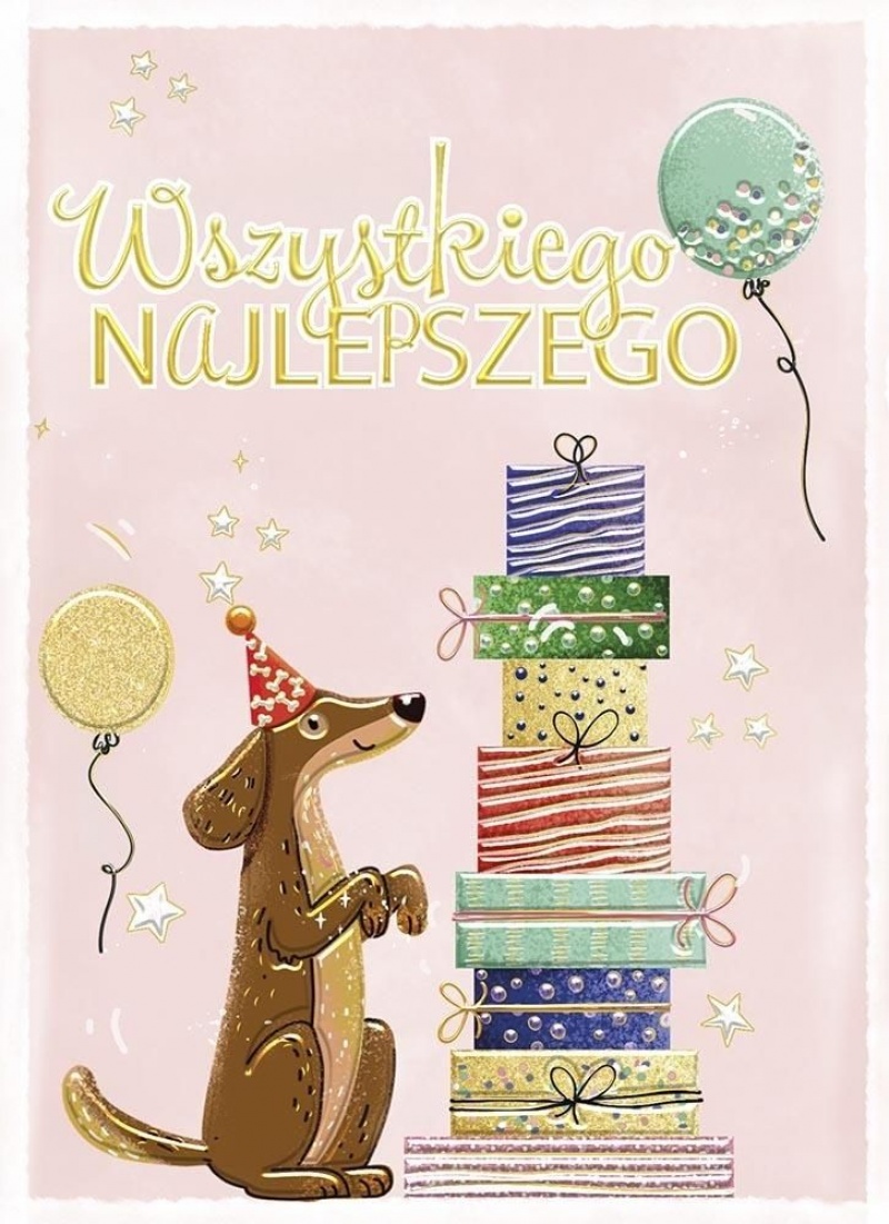 KARNET B6 JAMNIK Z PREZENTAMI, Karnety, kartki okolicznościowe, Art. dekoracyjne i prezentowe