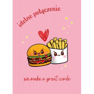 KARNET B6 Walentynki COMBO, Karnety, kartki okolicznościowe, Art. dekoracyjne i prezentowe