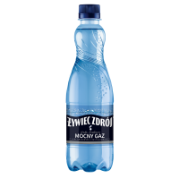 Woda ŻYWIEC ZDR&Oacute;J Żywioł, gazowana, 0,5l, kaucja, Woda, Artykuły spożywcze