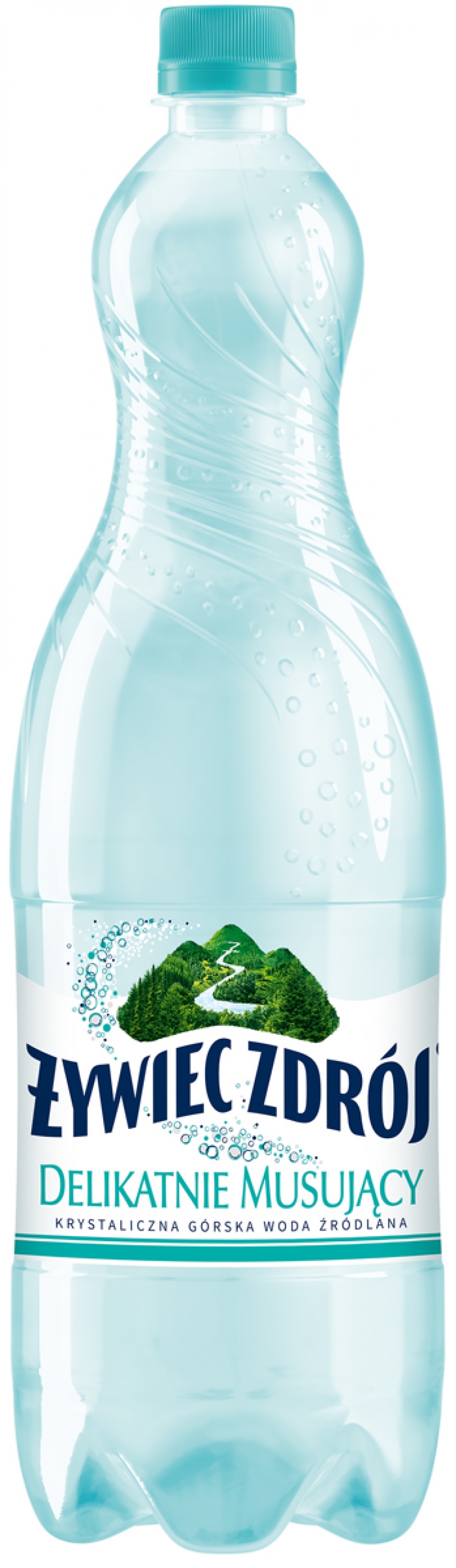 Woda ŻYWIEC ZDR&Oacute;J Żywioł, delikatnie musująca, 1,5l, kaucja, Woda, Artykuły spożywcze