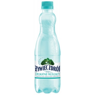Woda ŻYWIEC ZDR&Oacute;J, lekki gaz, 0,5l, kaucja, Woda, Artykuły spożywcze