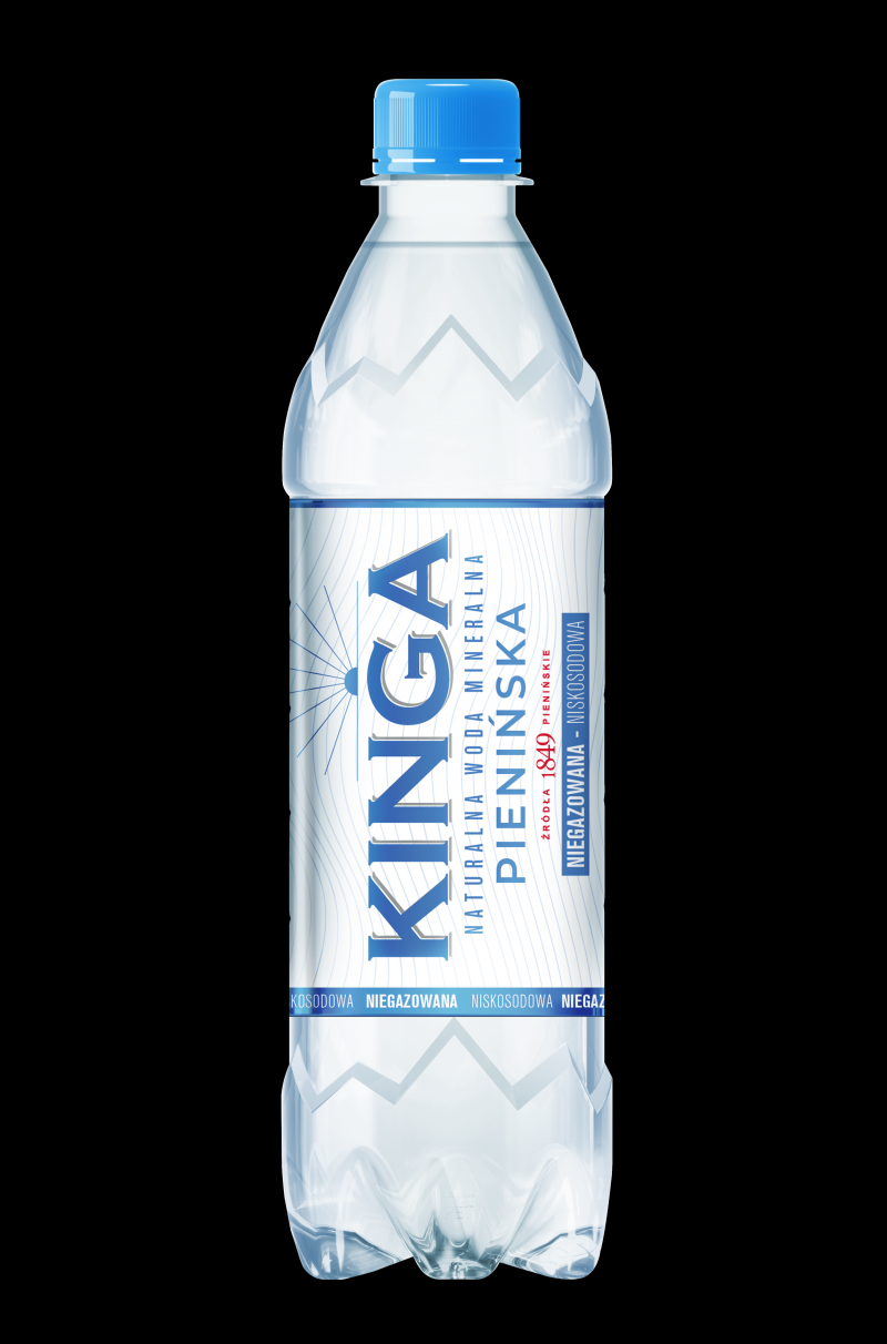 Woda mineralna KINGA PIENIŃSKA, niegazowana, 0,5l, kaucja, Woda, Artykuły spożywcze