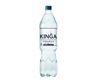 Woda mineralna KINGA PIENIŃSKA, gazowana, 1,5l, kaucja, Woda, Artykuły spożywcze