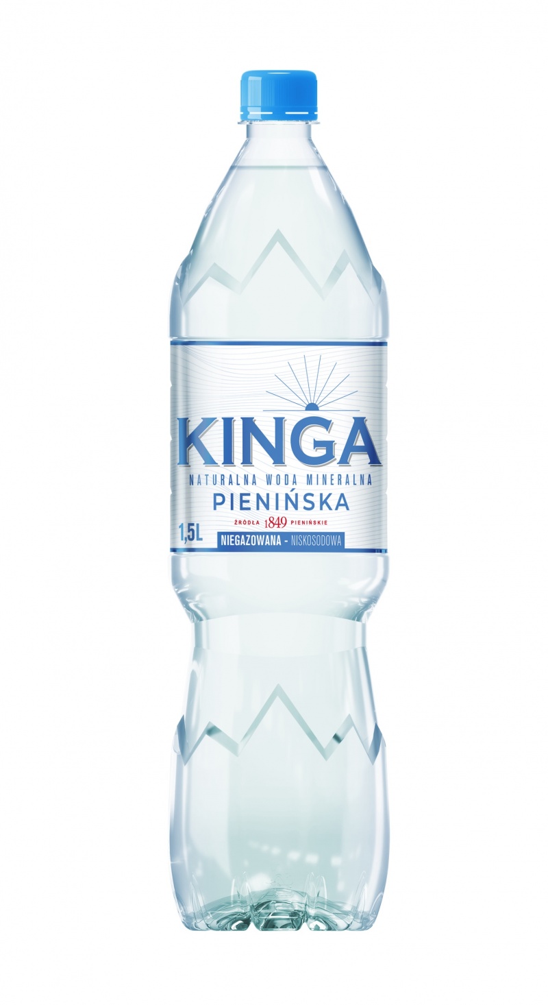 Woda mineralna KINGA PIENIŃSKA, niegazowana, 1,5l, kaucja, Woda, Artykuły spożywcze