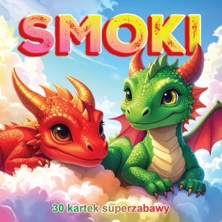 SMOKI 30 KARTEK SUPERZABAWY 5935, Kolorowanki, Książeczki