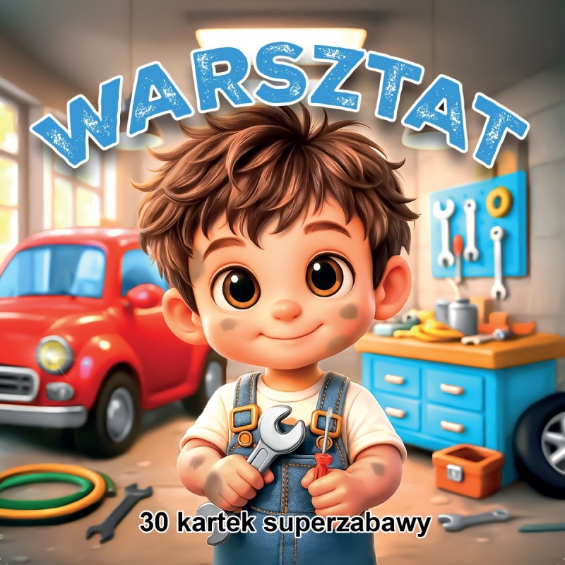 WARSZTAT 30 KARTEK SUPERZABAWY 5935, Kolorowanki, Książeczki