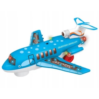 SAMOLOT NA BATERIE ŚW/DŹ 0226, Pojazdy, Zabawki