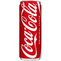 Coca-Cola, can, 0.33l, deposit, fizzy drinks, Groceries