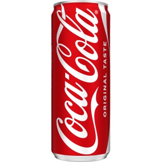 Coca-Cola, puszka, 0,33l, kaucja, Napoje gazowane, Artykuły spożywcze