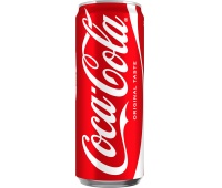 Coca-Cola, puszka, 0,33l, kaucja, Napoje gazowane, Artykuły spożywcze