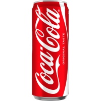Coca-Cola, puszka, 0,33l, kaucja, Napoje gazowane, Artykuły spożywcze