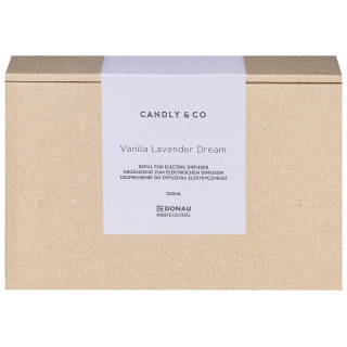 Uzupełnienie do dyfuzora elektrycznego DONAU PROFESSIONAL by CANDLY&CO, 200ml, Vanila Lavender, Odświeżacze i dozowniki, Artykuły higieniczne i dozowniki