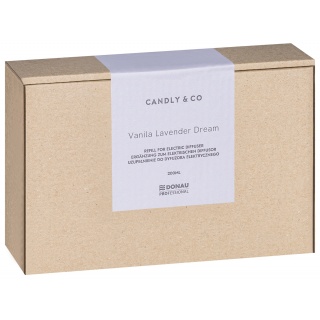 Uzupełnienie do dyfuzora elektrycznego DONAU PROFESSIONAL by CANDLY&CO, 200ml, Vanila Lavender, Odświeżacze i dozowniki, Artykuły higieniczne i dozowniki